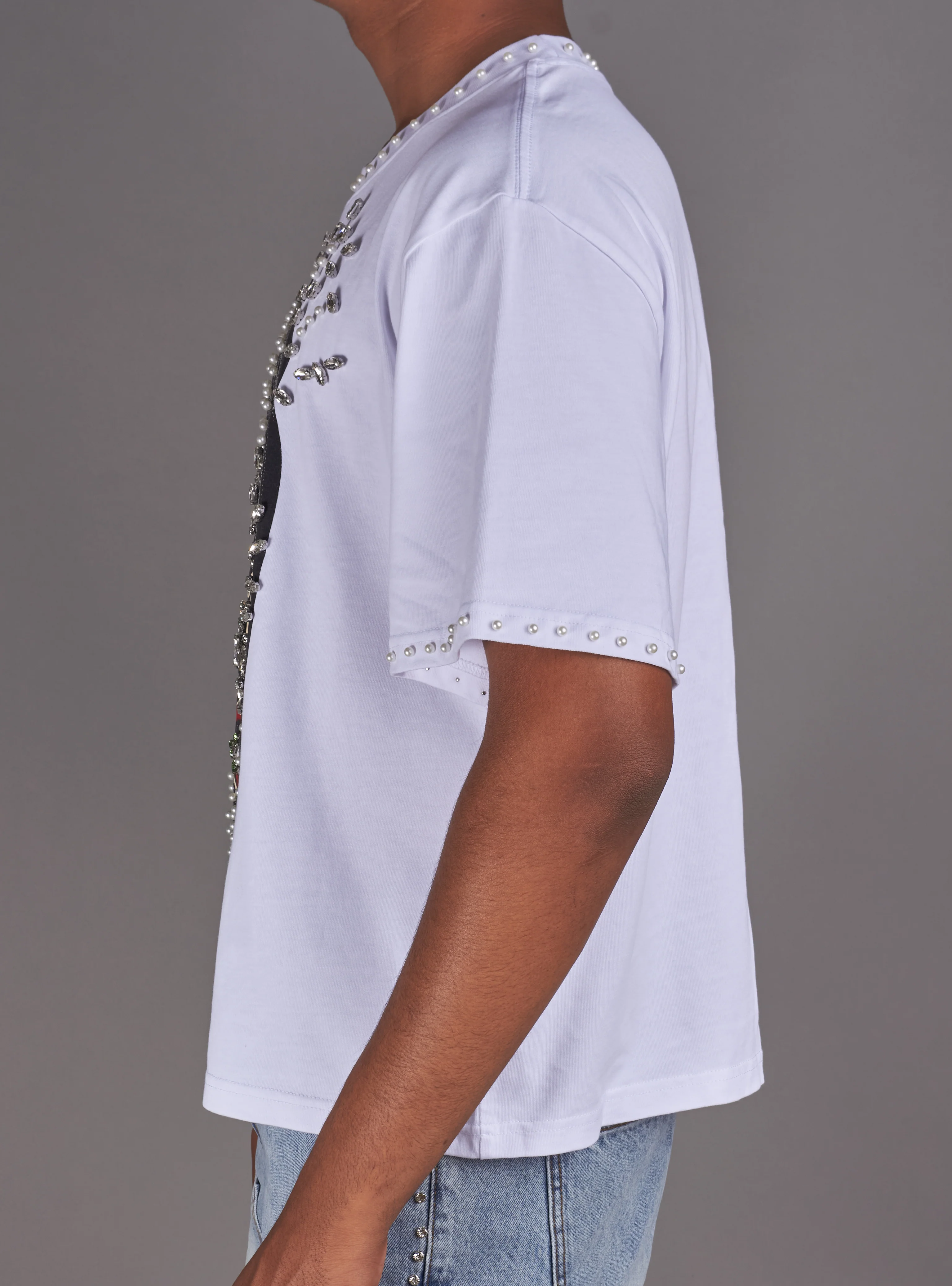Politics T-Shirt - Lew - White - 245 - Image 3