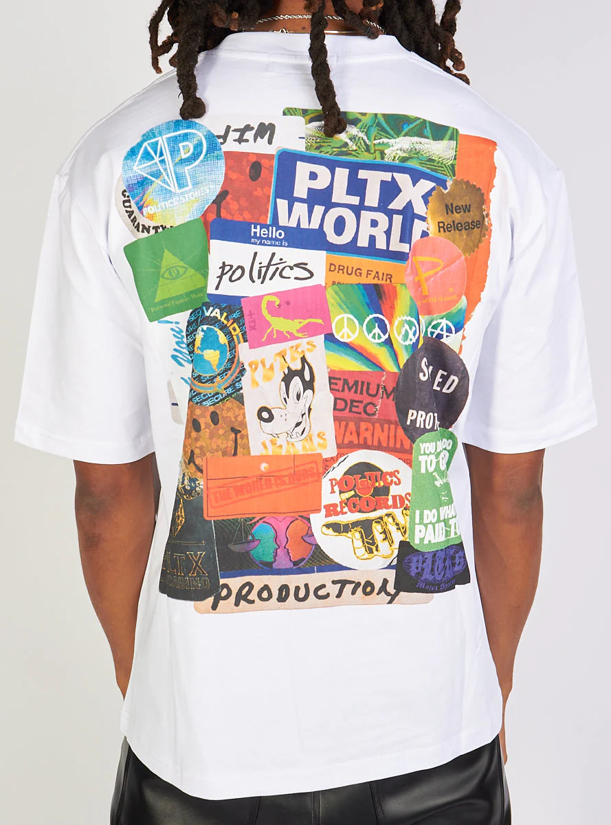 Politics T-Shirt - White - Wilkins101 - Image 2