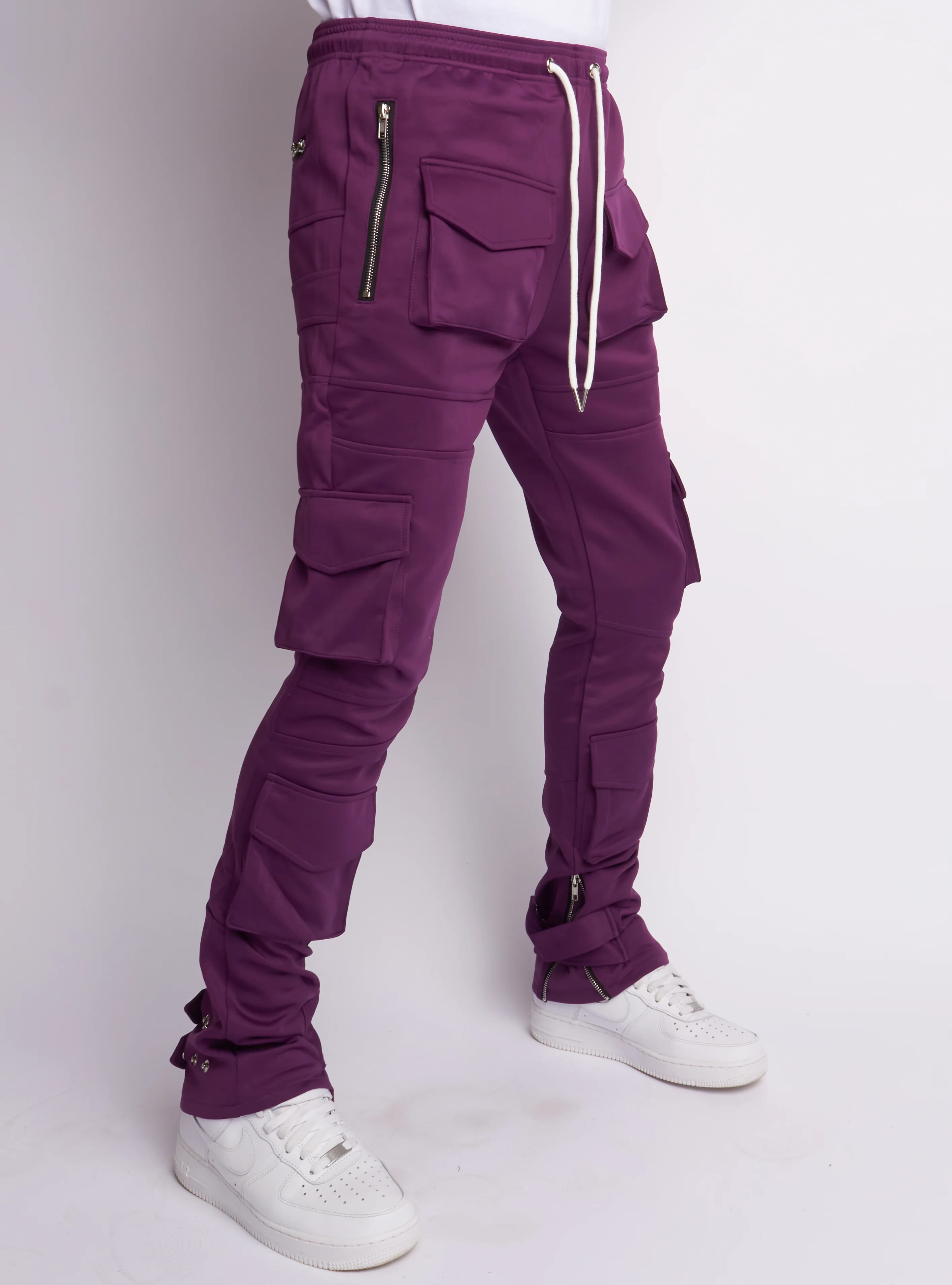 Politics Track Pants - Holman -  Purple - 753 - Image 4