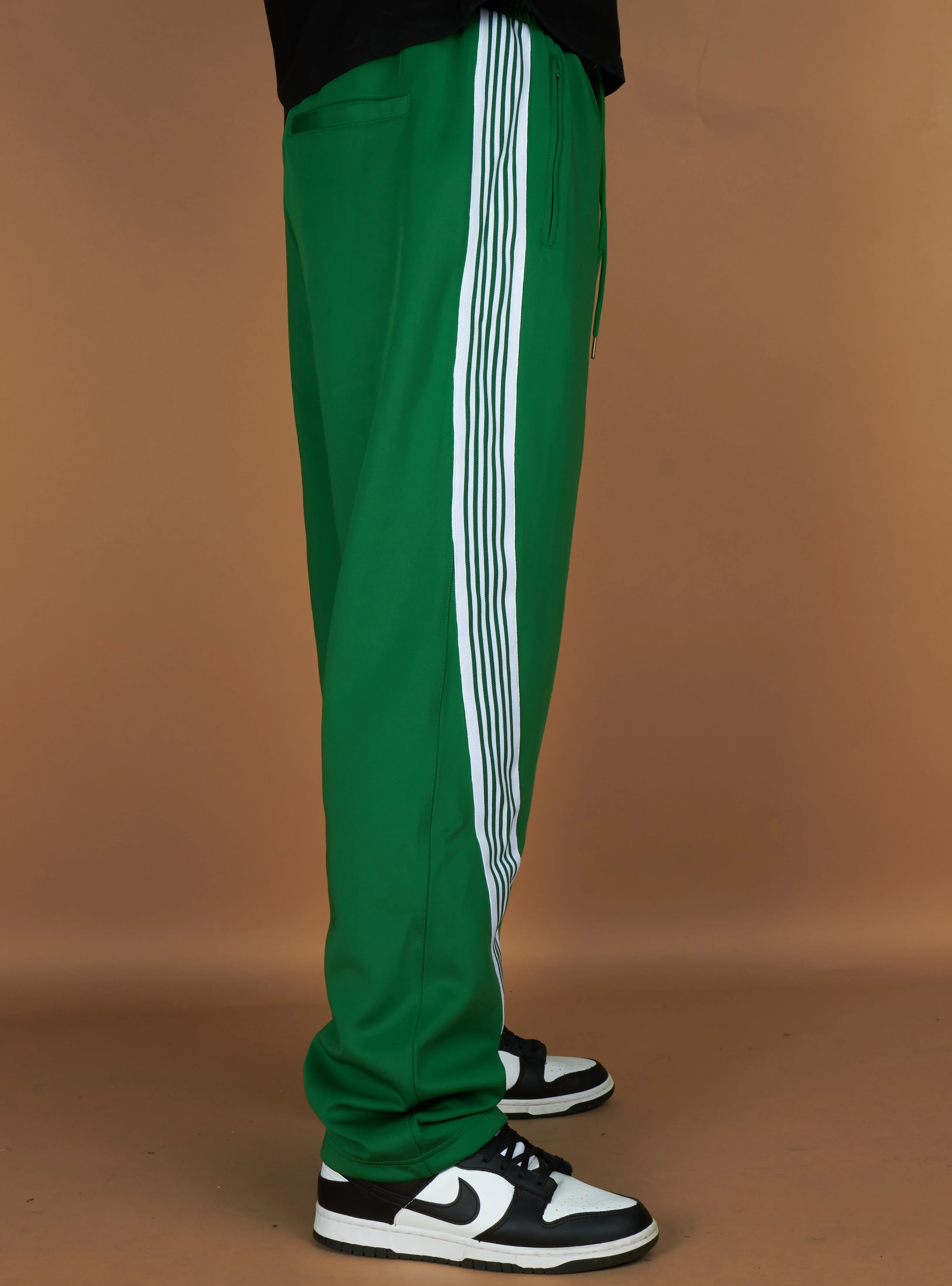 Politics Wisp Track Pants — Green - Image 3