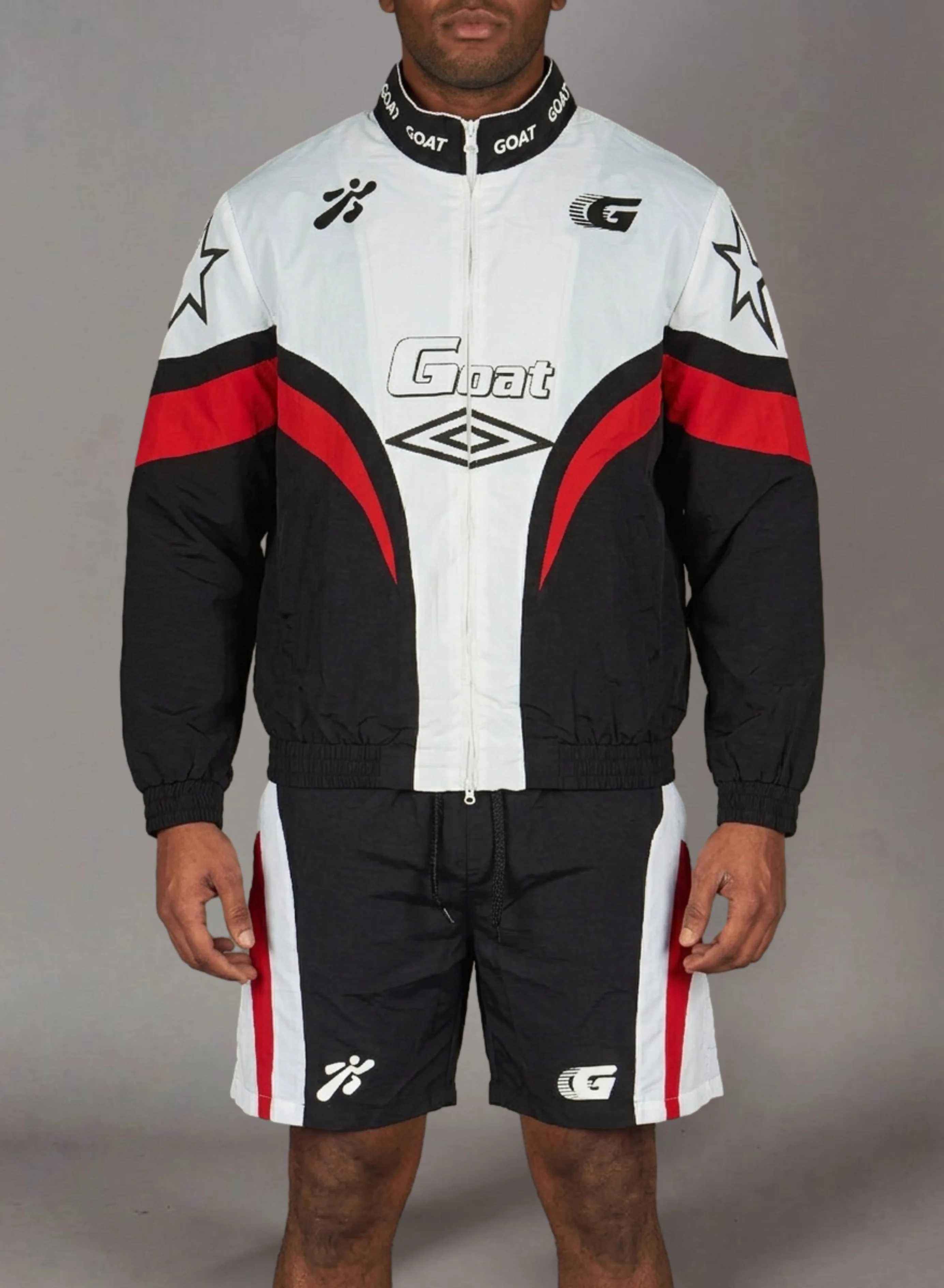 Politics Track Suit — Black & White - Knox - 1